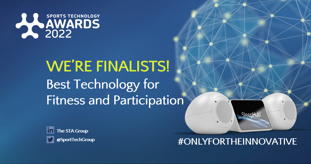 Sports Technology Awards 2022 - We're finalists! Best Technology for Fitness and Participation